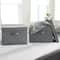 Household Essentials Canvas Storage Boxes with Lids, 2ct.